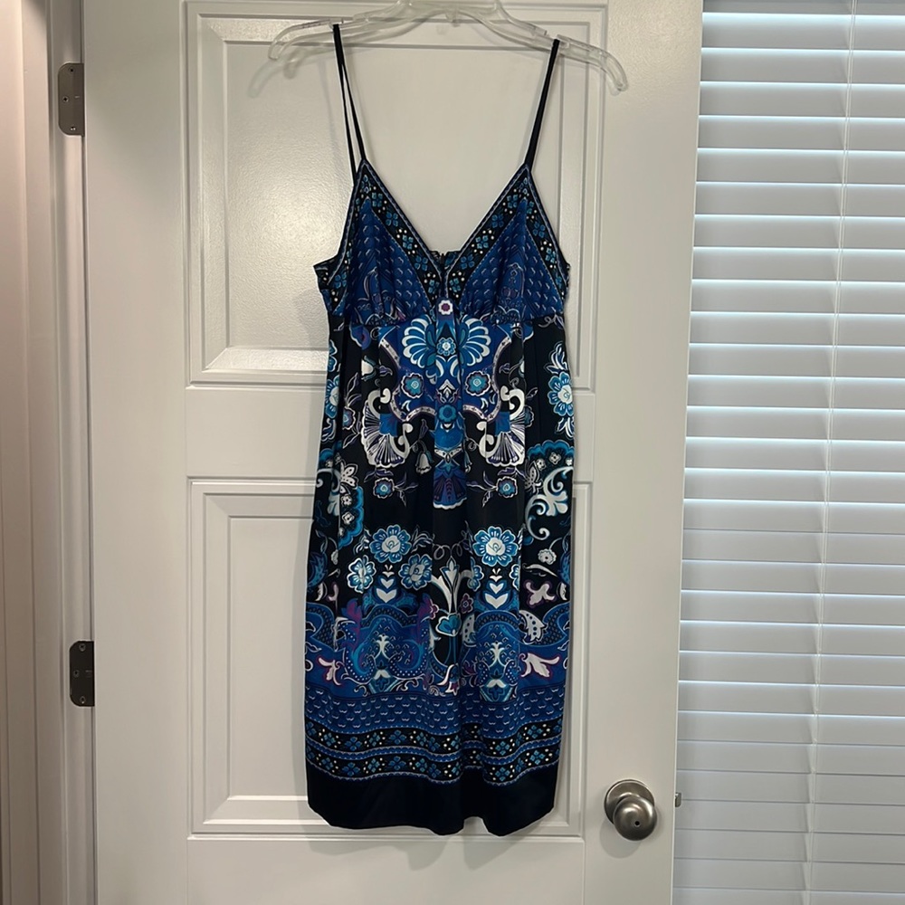 EUC ICE floral printed slip dress